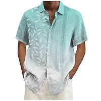 Algopix Similar Product 16 - Mens Hawaiian Short Sleeve Shirts