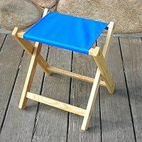 Algopix Similar Product 1 - Deluxe Folding Stool in Atlantic Blue