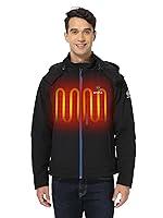 Algopix Similar Product 17 - ORORO Mens Soft Shell Heated Jacket