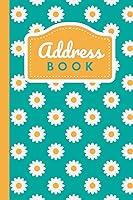 Algopix Similar Product 18 - Address Book White Yellow Daisy Flower