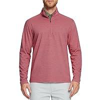 Algopix Similar Product 5 - Rouen Mens Quarter Zip Pullover