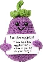 Algopix Similar Product 13 - Mini Funny Positive Eggplant Toys for