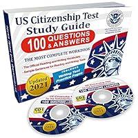 Algopix Similar Product 18 - Us Citizenship Test Study Guide 2021