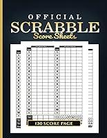 Algopix Similar Product 18 - Scrabble Mastery Score Sheets for the