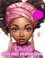 Algopix Similar Product 2 - Chibi Black Girls Coloring Book 25