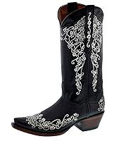 Algopix Similar Product 7 - Womens Stella Black Western Cowboy