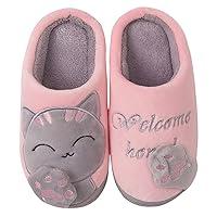 Algopix Similar Product 14 - dubuto Cute Animal Slippers for Girls