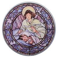 Algopix Similar Product 6 - Stained Glass Panel  Little Girl
