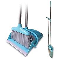 Algopix Similar Product 10 - Broom and Dustpan Set Lightweight