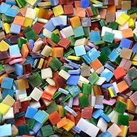 Algopix Similar Product 10 - Lanyani 800 Pieces Mosaic Tiles Stained