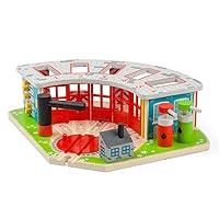 Algopix Similar Product 4 - Bigjigs Rail Wooden Five Way Engine