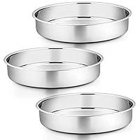 Algopix Similar Product 7 - PP CHEF 11 Inch Cake Pan Set of 3