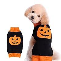 Algopix Similar Product 10 - NACOCO Dog Sweater Pumpkin Pet Sweaters
