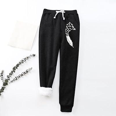 Sweat Pants for Women High Waist Drawstring Baggy Sweatpants Joggers with  Pockets Autumn Athletic Running Lounge Pants