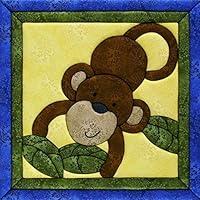 Algopix Similar Product 12 - Quilt Magic Sew Wall Hanging Kit-Monkey