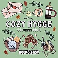 Algopix Similar Product 1 - Bold and Easy Cozy Hygge Coloring Book