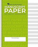 Algopix Similar Product 15 - Standard Wirebound Manuscript Paper