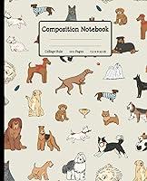 Algopix Similar Product 15 - Dog Notebook Cute Composition Notebook