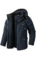 Algopix Similar Product 14 - MrStream Mens Winter Hooded Jacket