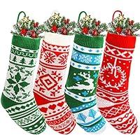 Algopix Similar Product 9 - JOYIN 4 Pack 18 Christmas Stockings