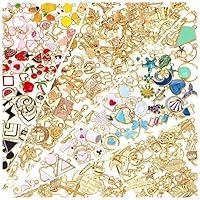 Algopix Similar Product 15 - 200Pcs Charms for Jewelry Making