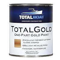 Algopix Similar Product 10 - TotalBoat TotalGold Gold Metallic Paint