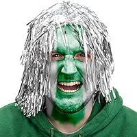 Algopix Similar Product 3 - 6Pack Glam Tinsel Party Wigs Halloween