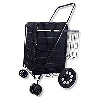 Algopix Similar Product 5 - Foldable Shopping Cart for Groceries