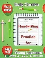 Algopix Similar Product 19 - Daily Cursive Handwriting Practice for