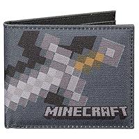 Algopix Similar Product 9 - JINX Minecraft Iron Sword Nylon BiFold