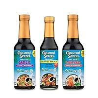 Algopix Similar Product 13 - Coconut Secret Coconut Aminos Variety