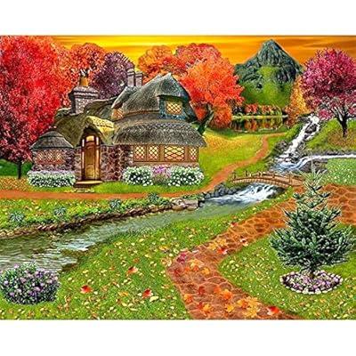 Diamond Painting Stitch, Diamond Art Stitch Round Diamond Painting DIY 5D  Full Drill Art Perfect for Relaxation and Home Wall Decor(Stitch,12x16inch)