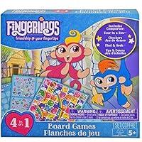 Algopix Similar Product 4 - FingerLings 4 in 1 Board Game Set 