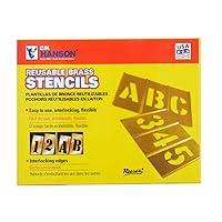Algopix Similar Product 19 - CH Hanson 10067 34 Brass Letters 