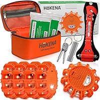 Algopix Similar Product 12 - HOKENA 11 Piece Set LED Road Flares 