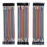 Algopix Similar Product 11 - ELEGOO 120pcs Multicolored Dupont Wire
