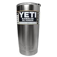 Algopix Similar Product 5 - YETI Rambler 20 oz Stainless Steel