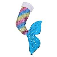 Algopix Similar Product 8 - BCOATH Mermaid Socks Christmas