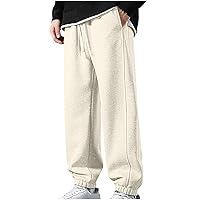 Algopix Similar Product 15 - Mens Baggy Pants Loose Lightweight