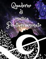 Algopix Similar Product 1 - Quaderno di musica Pentagrammato 100