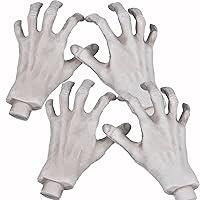 Algopix Similar Product 1 - Halloween Skeleton Hands  Realistic