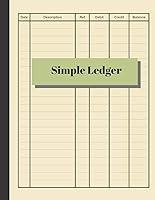 Algopix Similar Product 20 - Simple Ledger Cash Book Accounts