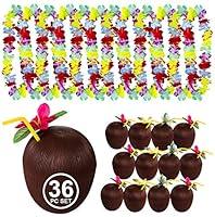 Algopix Similar Product 7 - Tigerdoe Luau Party Supplies  Coconut