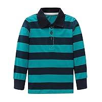 Algopix Similar Product 20 - Moon Tree Boys Polo Shirt Kids Cotton