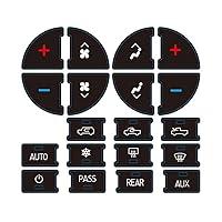 Algopix Similar Product 5 - PAWACA AC Dash Button Sticker Repair