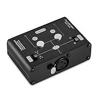 Algopix Similar Product 6 - 2 Way XLR Balanced Stereo Audio