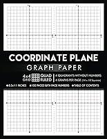 Algopix Similar Product 16 - Coordinate Plane Graph Paper with XY