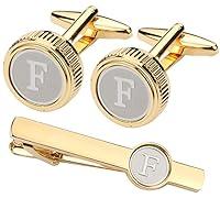 Algopix Similar Product 9 - GWD Mens Cufflinks Tie clips set Set