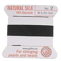 Algopix Similar Product 1 - Griffin Silk Beading Cord and Needle
