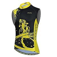 Algopix Similar Product 10 - Aogda Sleeveless Cycling Jerseys Men